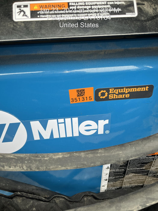2023 MILLER ELECTRIC AlumaPower 350 MPA
