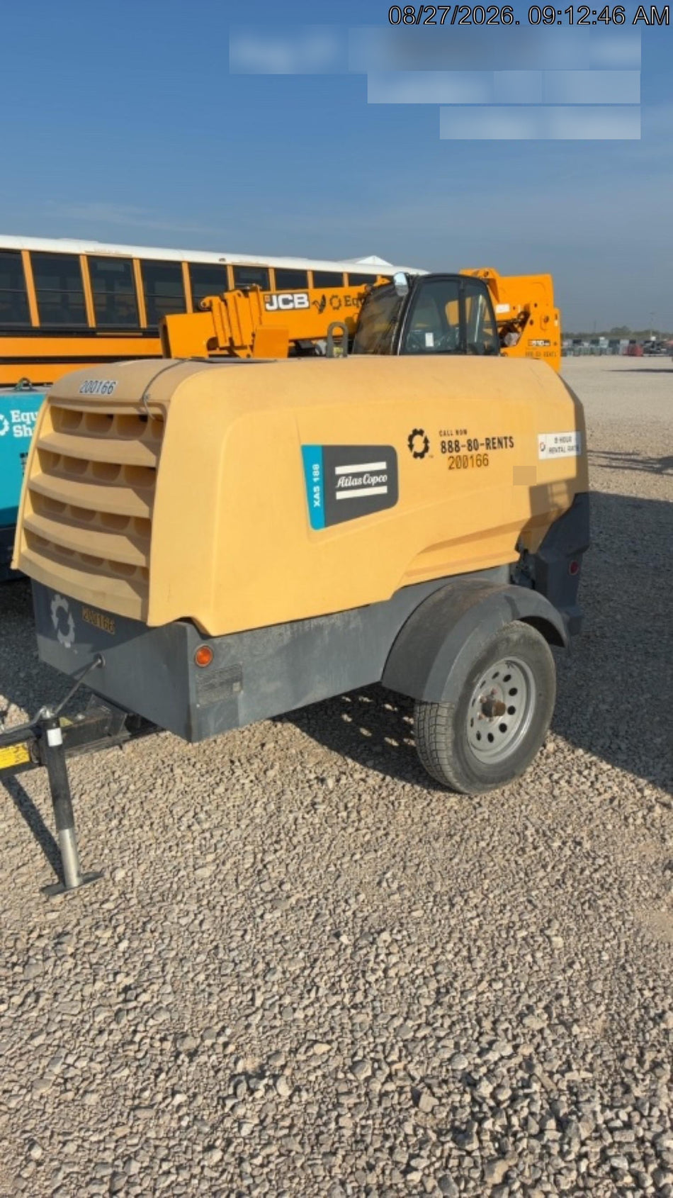 2022 ATLAS COPCO XAS188 CWK