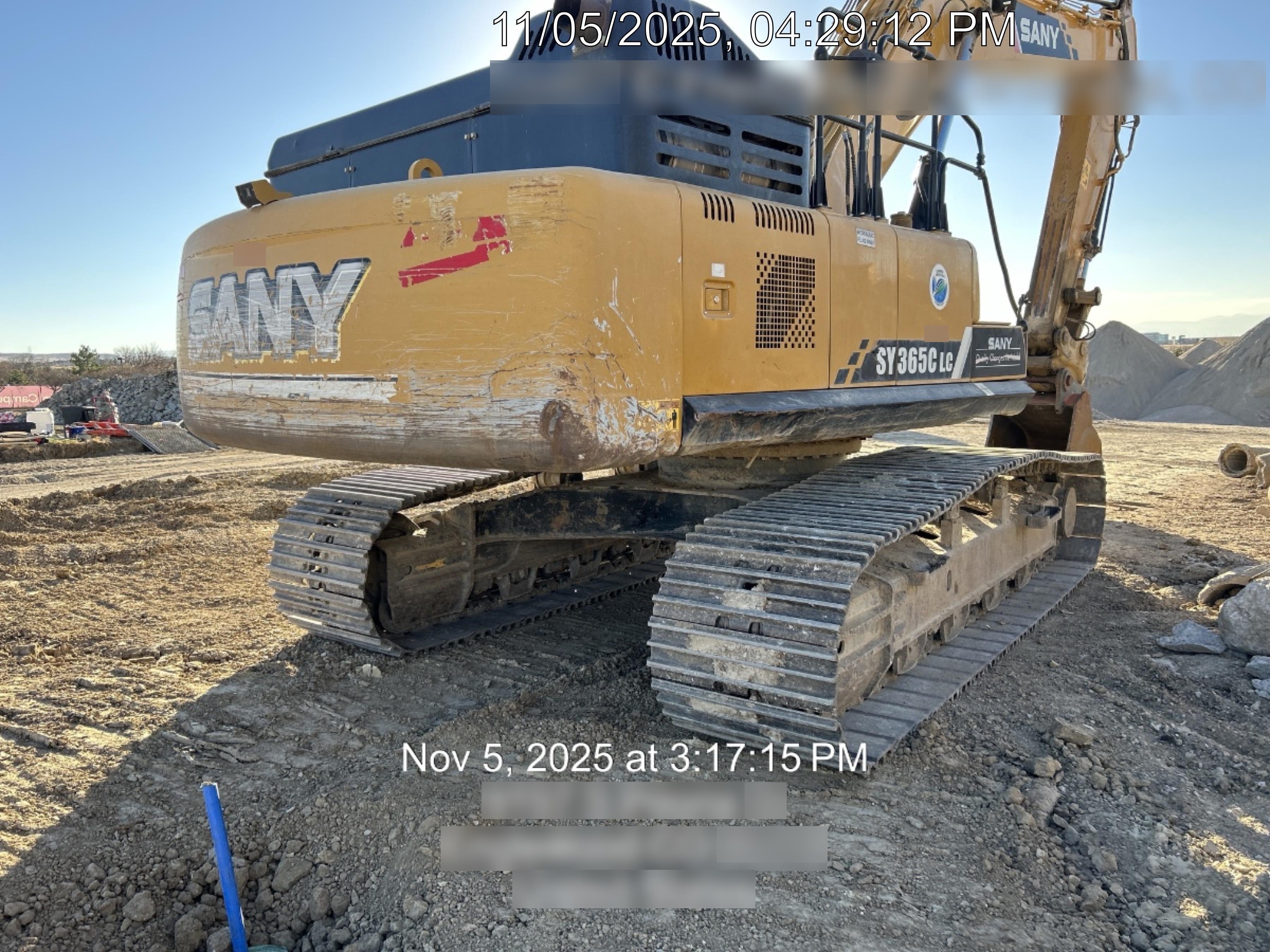2020 SANY SY365C LC
