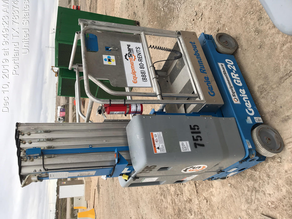 2018 GENIE GR-20