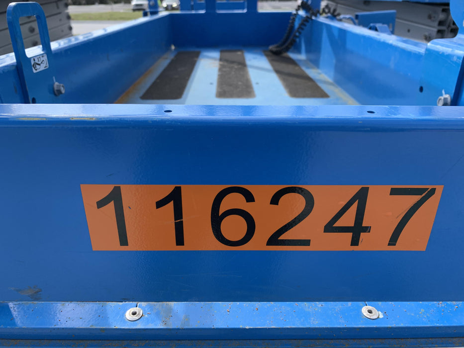 2020 Genie GS-1930 Solid Non Marking Tires, Beacon, Folding rails with half height swing gate