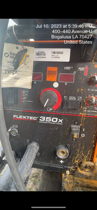 2022 LINCOLN ELECTRIC FLEXTEC 350X