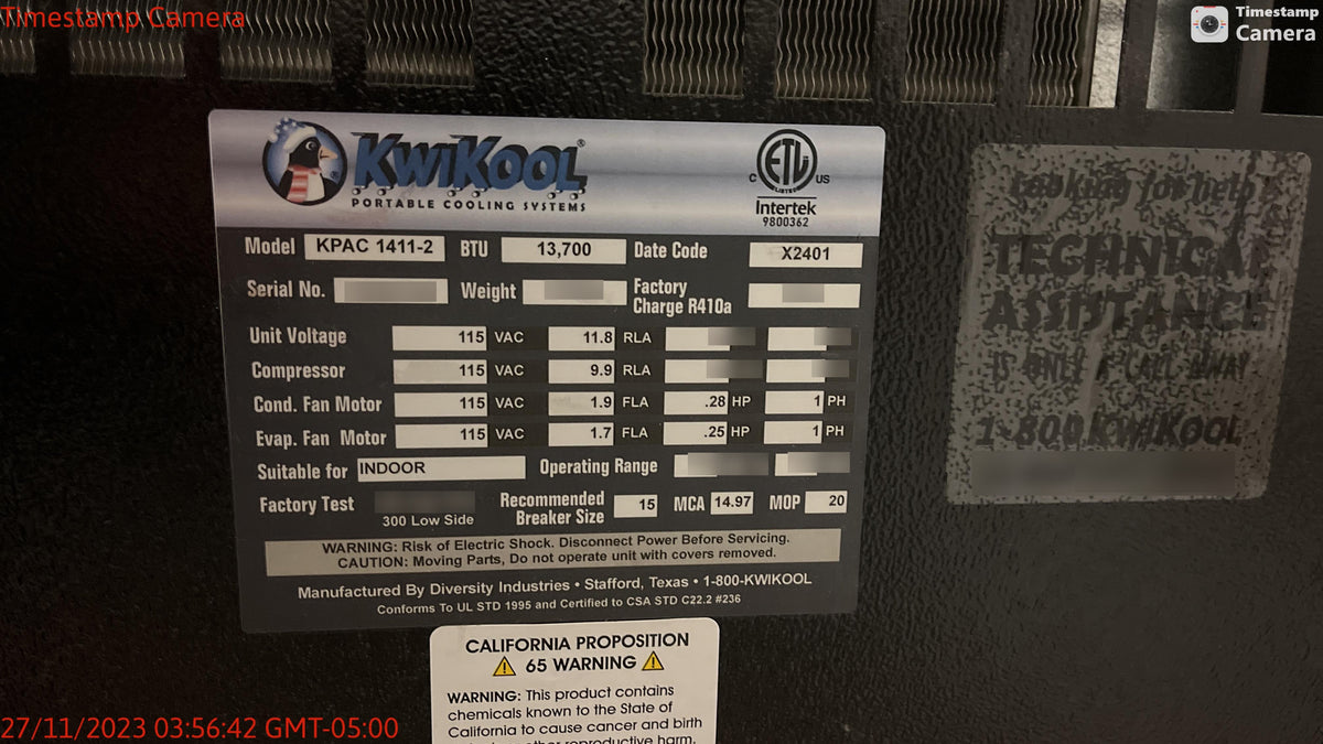 2023 KWIKOOL KPAC1411-2