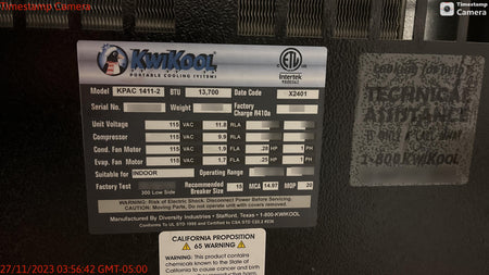 2023 KWIKOOL KPAC1411-2