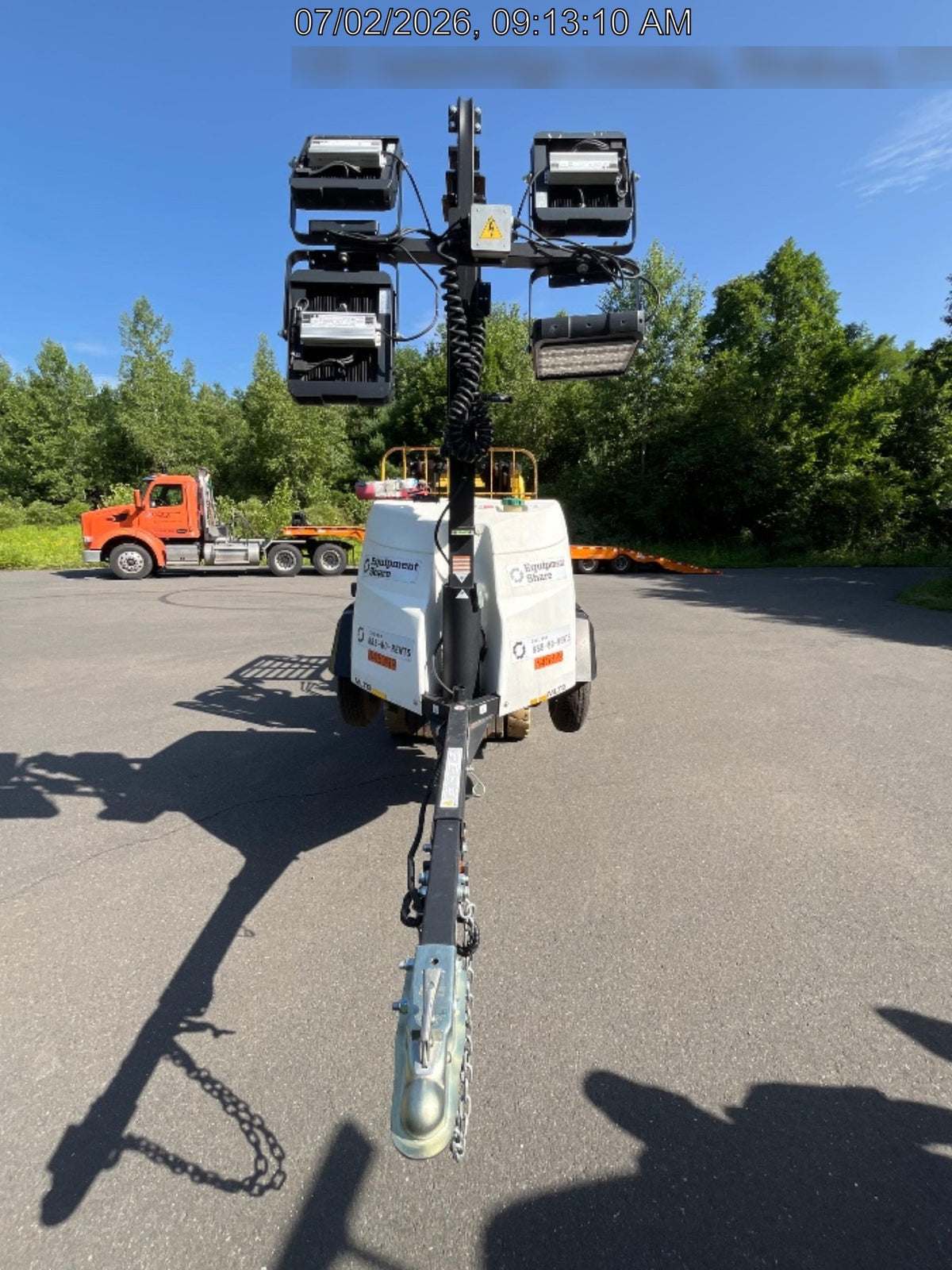 2023 Generac MLT2 Diesel, Flex Switch 120V Input, Powerzone Controller, (4) 320W LED Lights, 4kW Generator, 39.9 Gal Fuel Tank, 2" Ball, T3