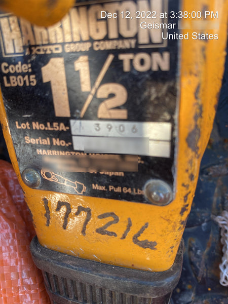 2021 HARRINGTON L5LB015-20