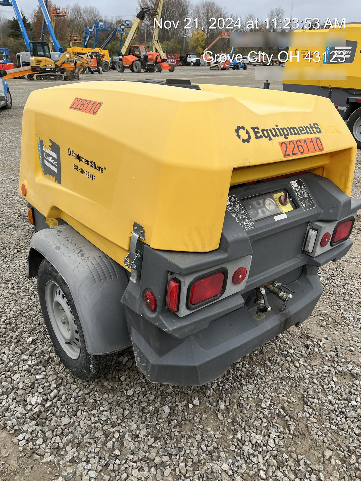 2022 ATLAS COPCO XAS 110