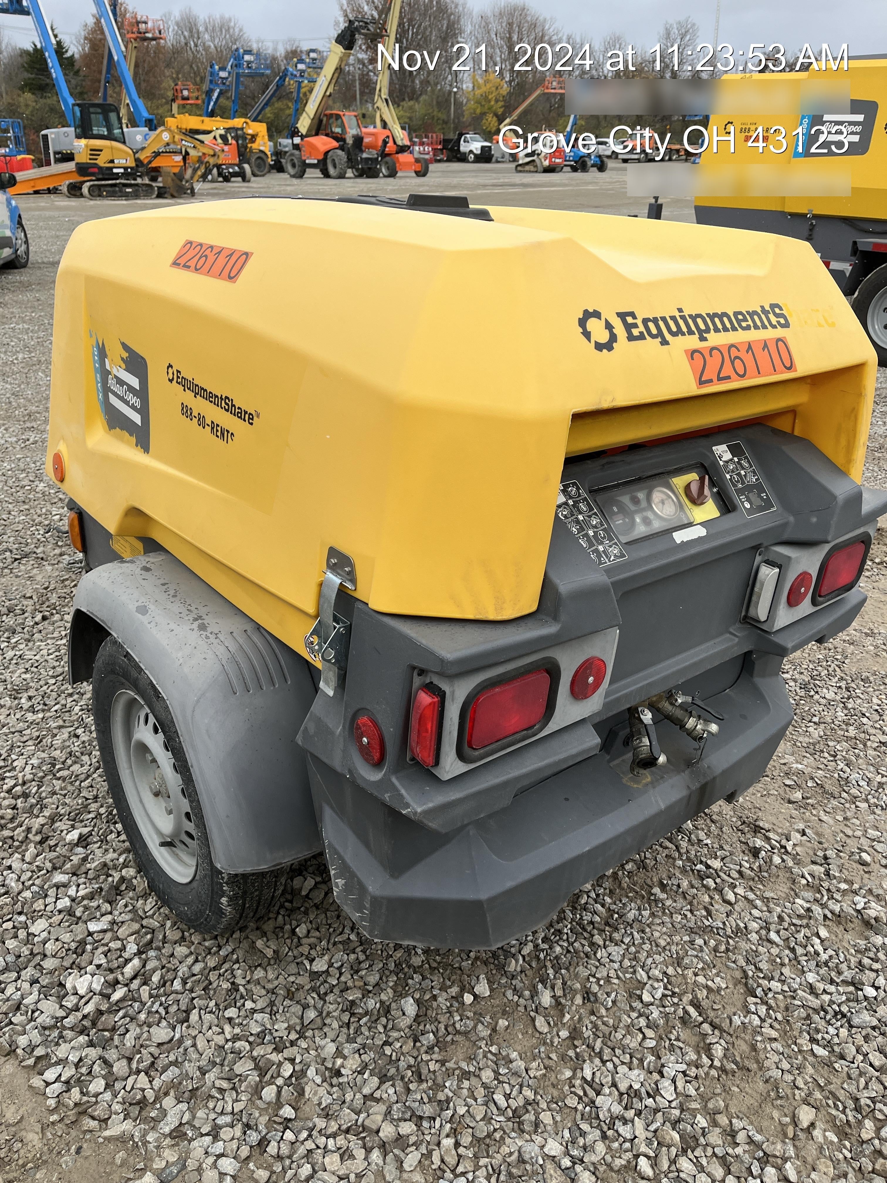 2022 ATLAS COPCO XAS 110