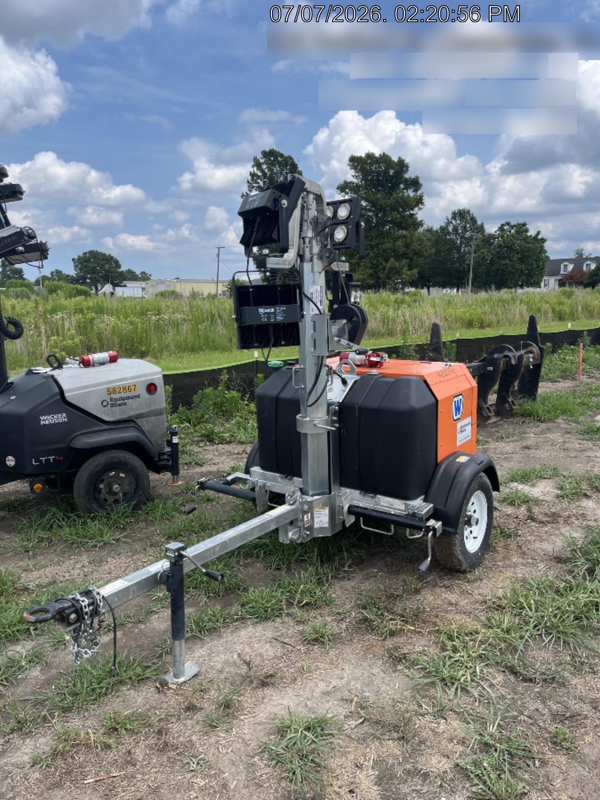 2024 Wanco WLTT-4MM4K Diesel, Deep Sea Controller, Shore Power Plug, Auto Start, (4) 350W LED Floodlights, 4kW Generator, 60 Gal Fuel Tank, 2" Ball, T3
