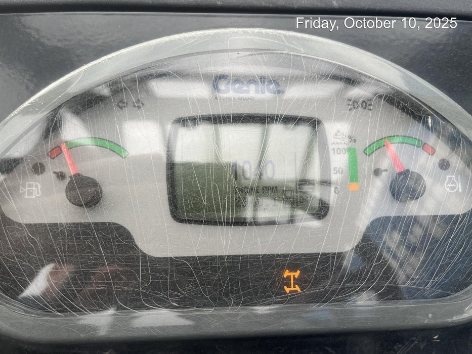 2018 Genie GTH-1056 GTH-1056 w/Open ROPS, Solid Tires, Work Lights, 60" carriage/forks, cab mesh, beacon