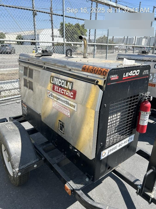 2024 Lincoln Electric LE400 Kubota V1505, Trlr, Cable Rack, Light Kit, ES Decals, T3