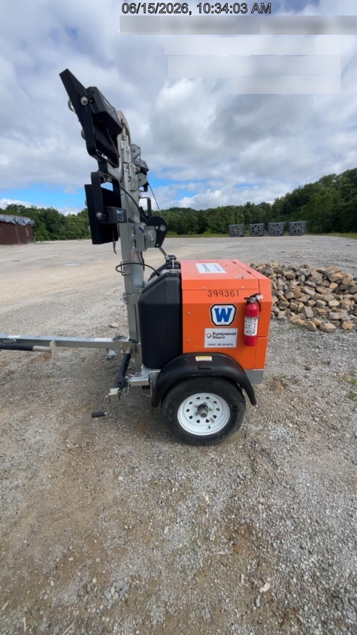 2024 Wanco WLTT-4MM4K Diesel, Deep Sea Controller, Shore Power Plug, Auto Start, (4) 350W LED Floodlights, 4kW Generator, 60 Gal Fuel Tank, 2" Ball, T3