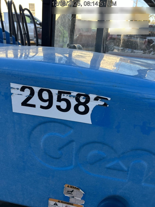 2019 Genie GTH-5519 Cab/Heat/AC, Solid RT Tires, LED Work Lights, Beacon, 48" Carriage, 48" Forks