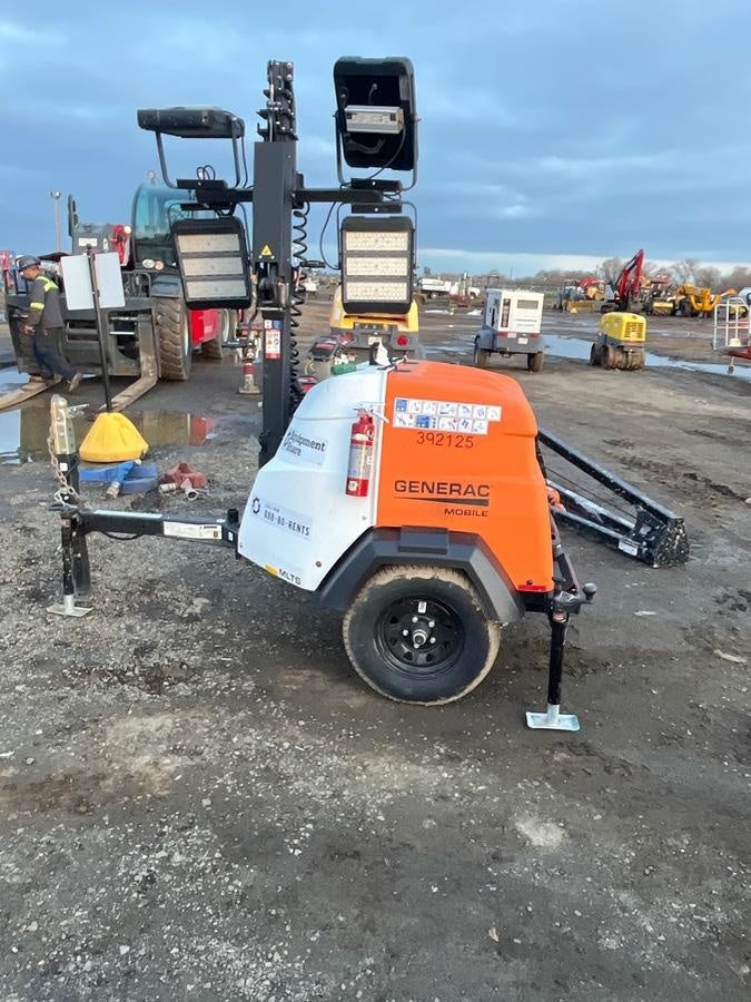 2024 Generac MLT2 Diesel, Flex Switch 120V Input, Powerzone Controller, 
(4) 320W LED Lights, 4kW Generator, 39.9 Gal Fuel Tank, 2" Ball, T3
