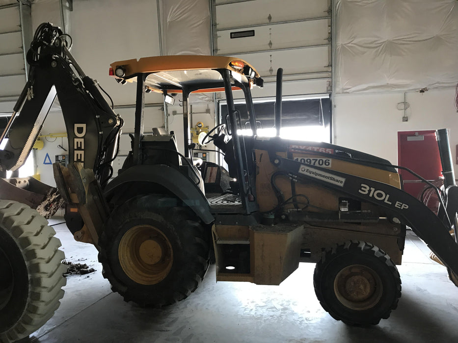 2020 John Deere 310LEP - Extendable Stick Canopy, 4WD, Extendable Stick, Pilot Controls, 2 Way Hydraulics, TAG Manual QC