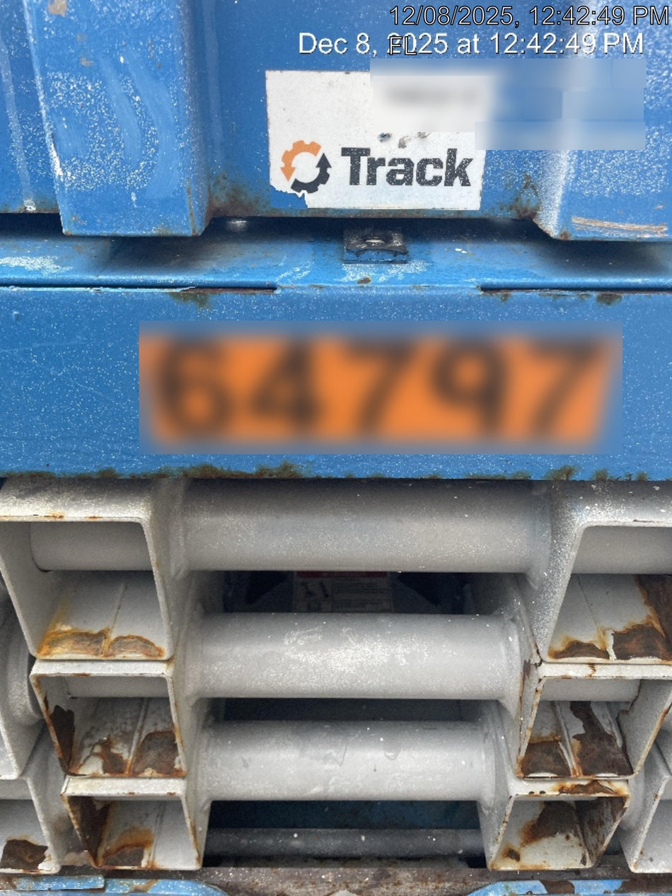 2020 Genie GS-1930 Solid Non Marking Tires, Beacon, Folding rails with half height swing gate