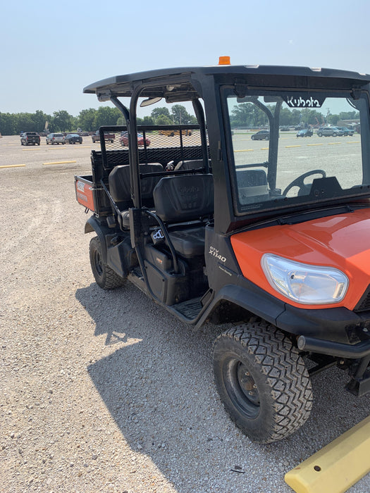 Kubota RTV-X1140W-H Kubota RTVX1140WH 4wd Utility Cart, LED Strobe, Windshield Tempered Glass, Pastic Canopy, Wire Harness Kit, Backup Alarm