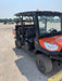 Kubota RTV-X1140W-H Kubota RTVX1140WH 4wd Utility Cart, LED Strobe, Windshield Tempered Glass, Pastic Canopy, Wire Harness Kit, Backup Alarm