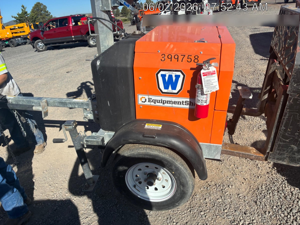 2024 Wanco WLTT-4MM4K Diesel, Deep Sea Controller, Shore Power Plug, Auto Start, (4) 350W LED Floodlights, 4kW Generator, 60 Gal Fuel Tank, 2" Ball, T3