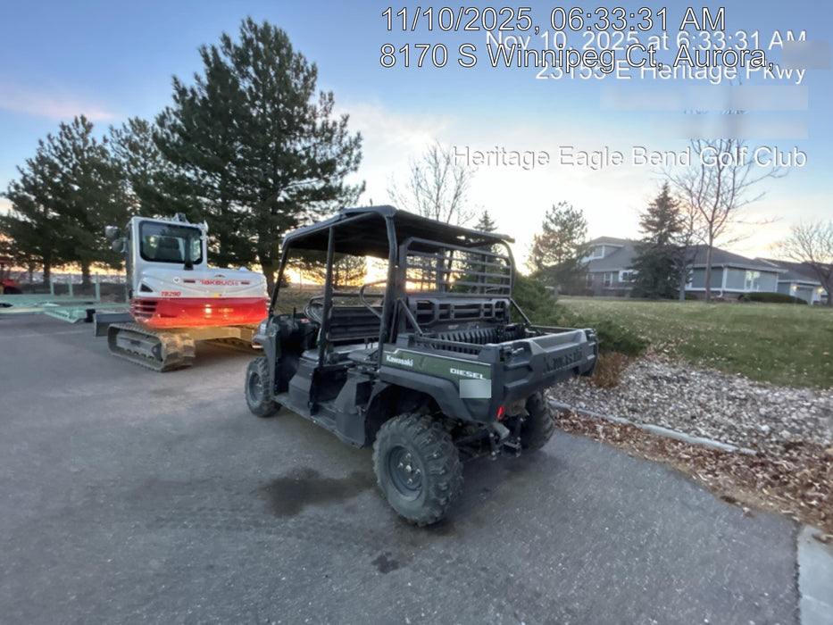 2019 Kawasaki MULE PRO-DX Kawasaki Mule 4x4 Diesel UTV w/Hard Top, Windshield, Beacon, Backup Alarm, ES Keypad/Hardware Installed
