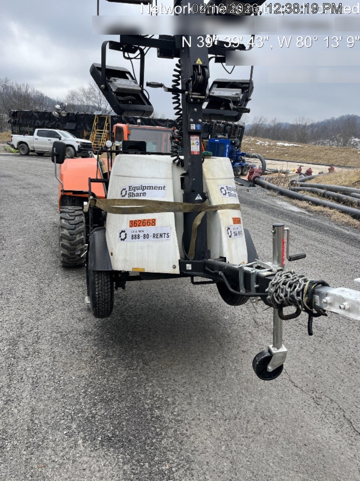 2023 Generac MLT2 Diesel, Flex Switch 120V Input, Powerzone Controller, 
(4) 320W LED Lights, 4kW Generator, 39.9 Gal Fuel Tank, 2" Ball, T3