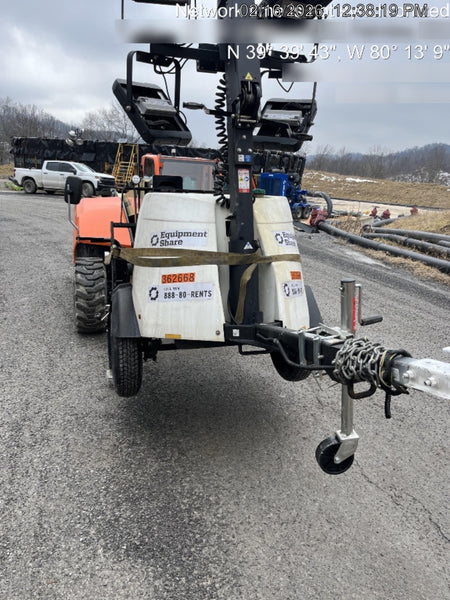 2023 Generac MLT2 Diesel, Flex Switch 120V Input, Powerzone Controller, 
(4) 320W LED Lights, 4kW Generator, 39.9 Gal Fuel Tank, 2" Ball, T3