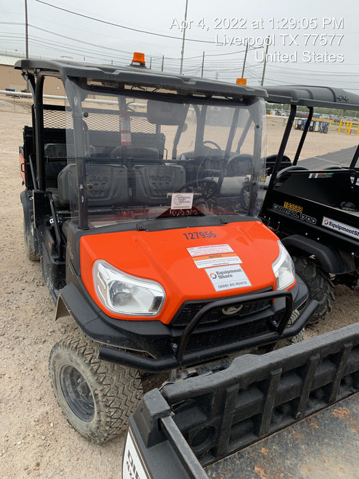 2021 Kubota RTV-X1140WL-H Canopy, Diesel, 4 Passanger, Windshield, Mirror, Backup Alarm, Beacon