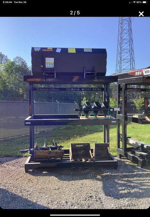 2025 FLUID POWER SUPPORT Excavator Bucket Rack