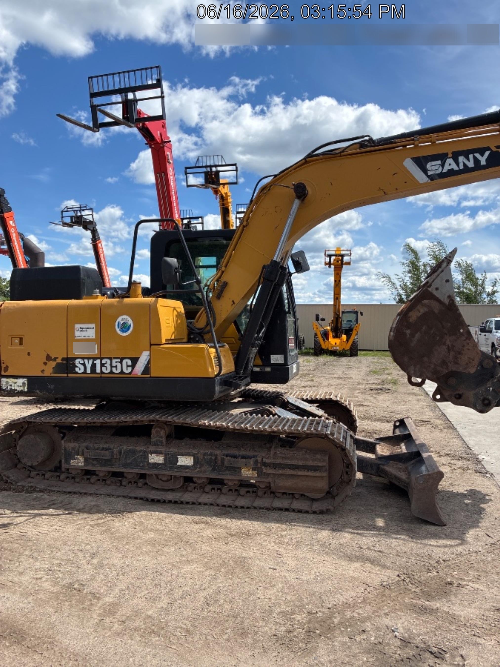 2019 SANY SY135C