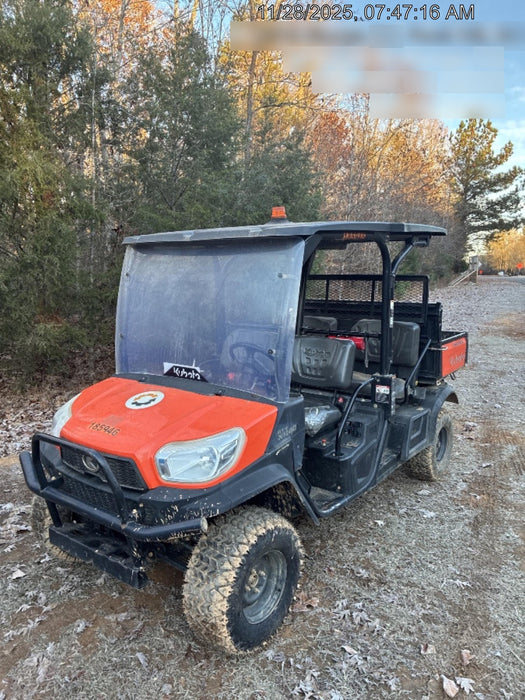 2021 Kubota RTV-X1140W-H Plastic Canopy, Windshield Acrylic Clear, LED Strobe Light, Wire Harness Kit, Back up Alarm