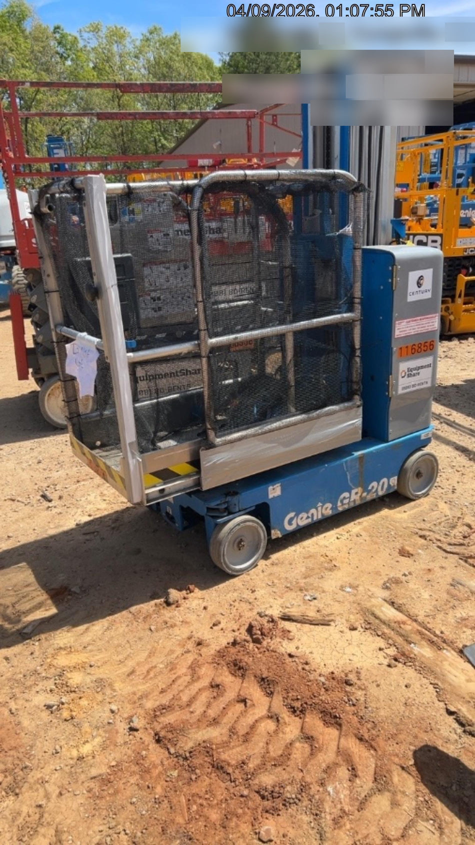 2020 GENIE GR-20