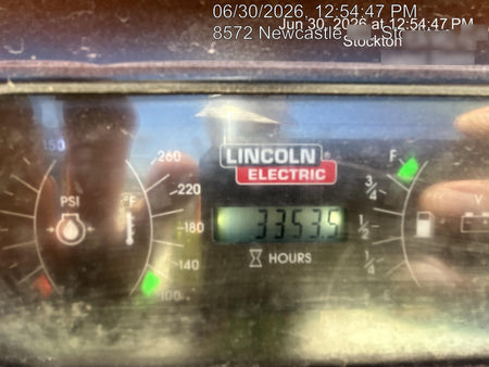 2021 Lincoln Electric Vantage 549X Ready Pak 3, ORANGE (includes trailer, cable rack, fender light kit)