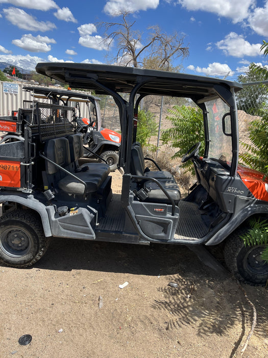 2022 Kubota RTV-X1140W-H Plastic Canopy, Windshield Acrylic Clear, LED Strobe Light, Wire Harness Kit, Back up Alarm