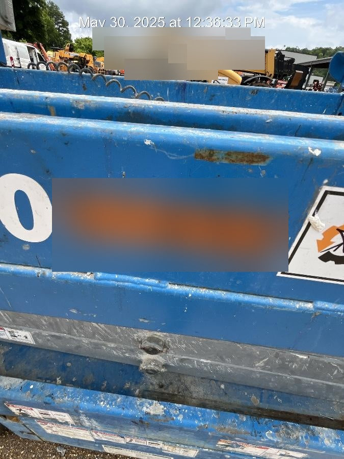 2019 Genie GS-1930 Fixed Rails with Chain Entry