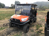 2021 Kubota RTV-X1140W-H Plastic Canopy, Windshield Acrylic Clear, LED Strobe Light, Wire Harness Kit, Back up Alarm