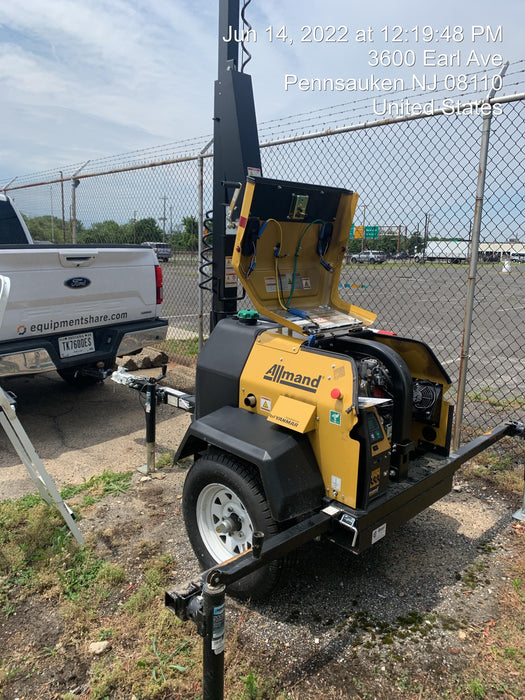 Allmand NLV3GR 3kW Light Plant - LED