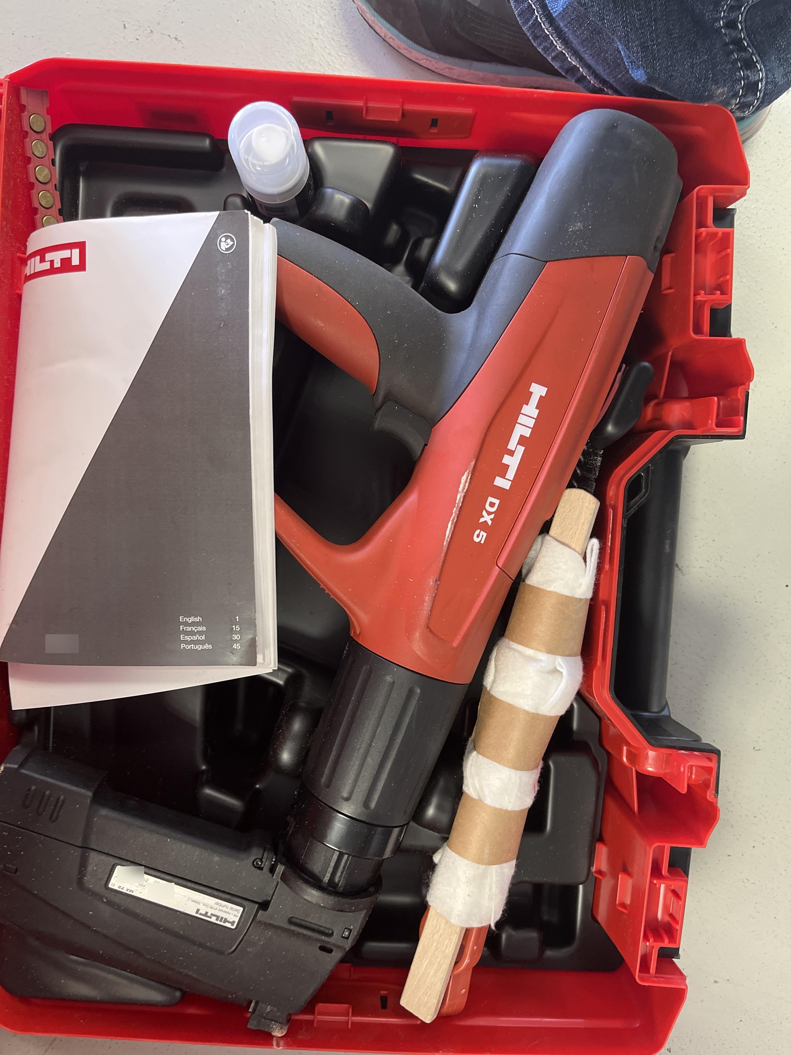 2023 HILTI DX 5-MX