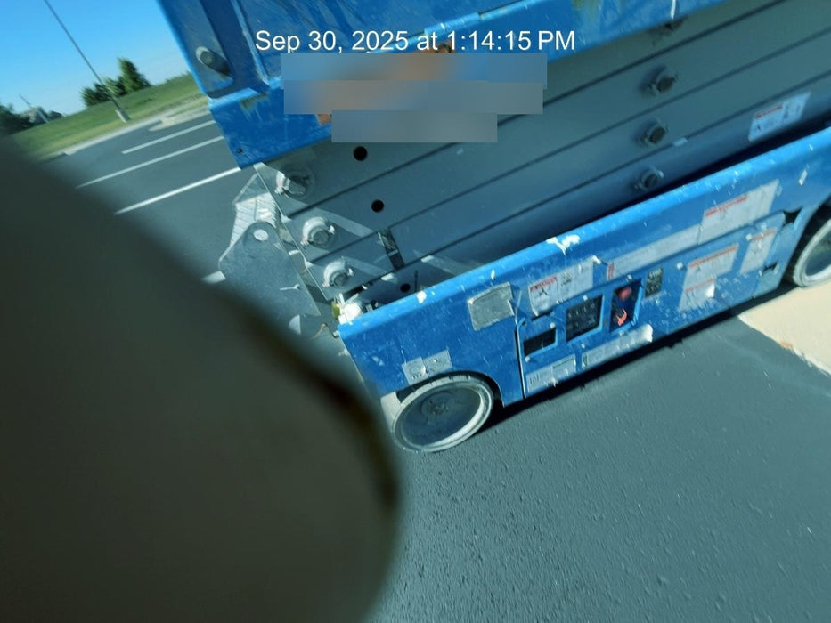 2020 Genie GS-1930 Solid Non Marking Tires, Beacon, Folding rails with half height swing gate