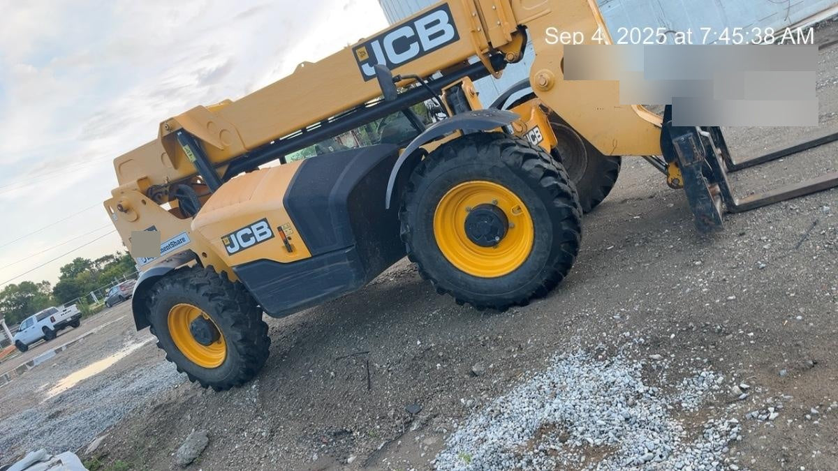 2019 JCB 506-36 Canopy, 74 HP, FF Tires, STD Worklight, Beacon, Aux Hydraulics, Lifting Eye, Back up Alarm 48" Carriage/48" Forks