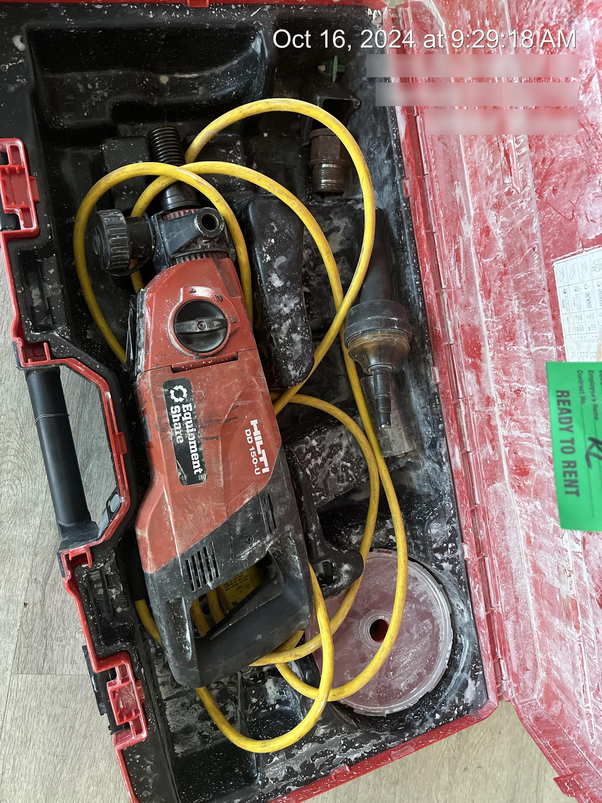 2020 HILTI DD150U