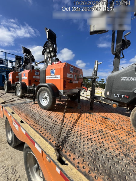 2023 Wanco WLTT-4MM4K Diesel, Deep Sea Controller, Shore Power Plug, Auto Start, (4) 350W LED Floodlights, 4kW Generator, 60 Gal Fuel Tank, 2" Ball, T3