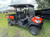 2022 Kubota RTV-X1140W-H Plastic Canopy, Windshield Acrylic Clear, LED Strobe Light, Wire Harness Kit, Back up Alarm