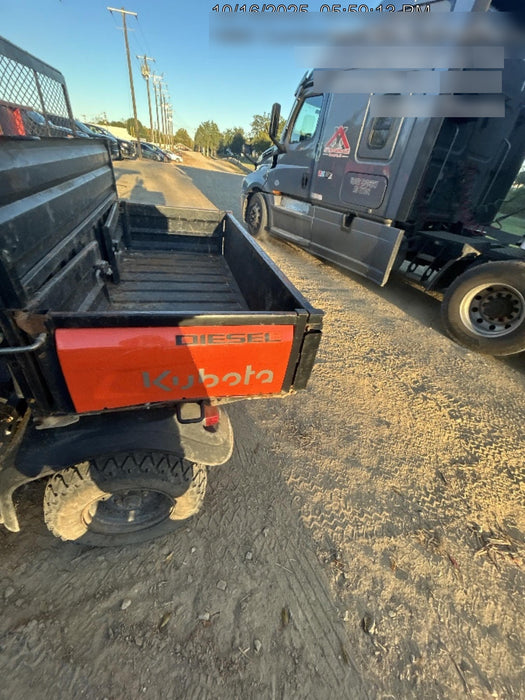 2022 Kubota RTV-X1140W-H Plastic Canopy, Windshield Acrylic Clear, LED Strobe Light, Wire Harness Kit, Back up Alarm