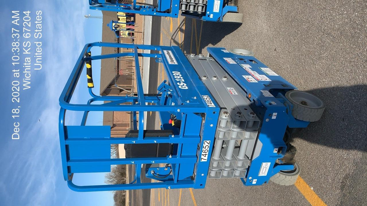 2020 Genie GS-1930 Fixed rails with chain entry gate - Pre A92.20