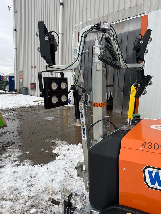 2024 Wanco WLTT-4MM4K Diesel, Deep Sea Controller, Shore Power Plug, Auto Start, (4) 350W LED Floodlights, 4kW Generator, 60 Gal Fuel Tank, 2" Ball, T3