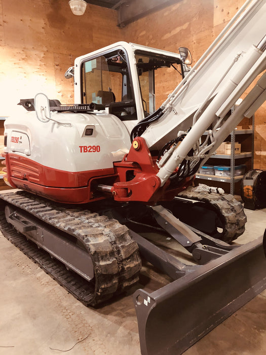 2020 Takeuchi TB290C Cab/Heat/Air, Rubber Tracks, Manual TAG QC