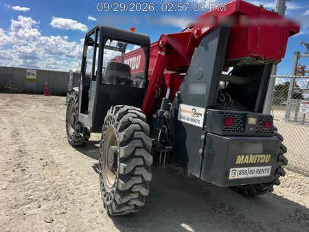 2018 Manitou MTA10055 MTA10055 - 120 HP T4, Canopy, Worklights/Strobe, Beacon, 66" Carriage, 60" Forks, Solid Tires, Lift Hook, Aux Hydraulics