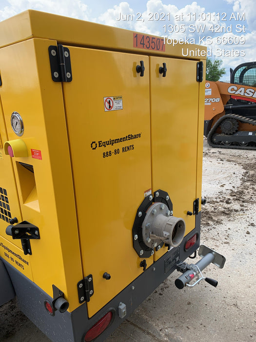 2021 ATLAS COPCO PAS 100 HF CS Enclosed