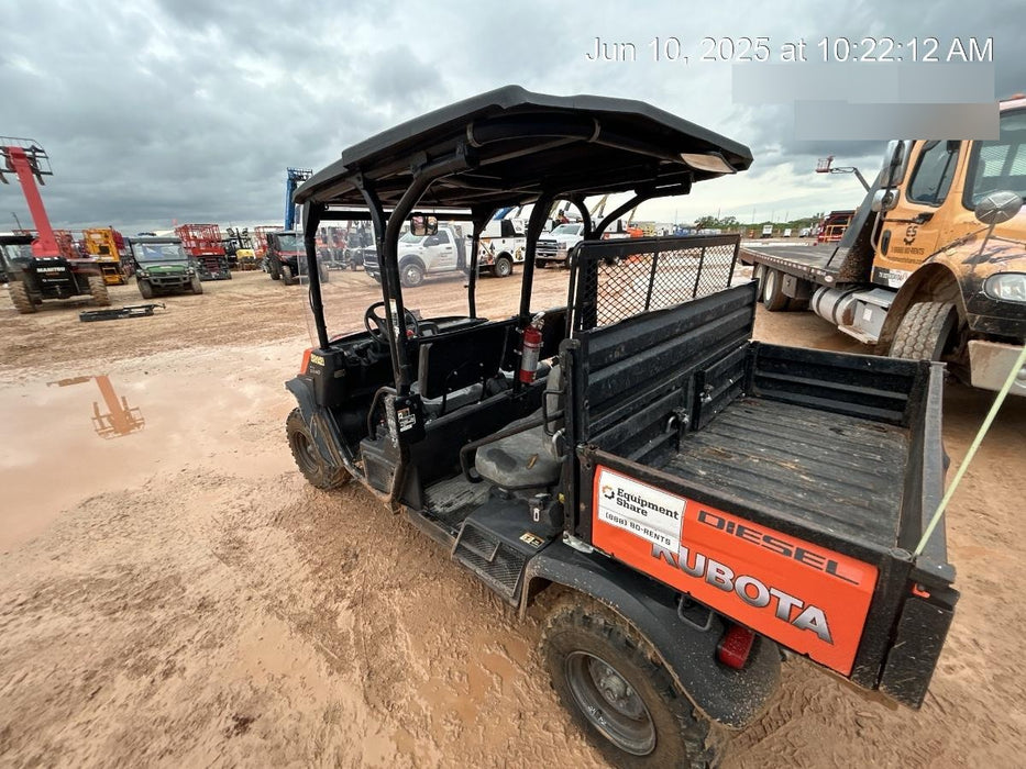 2019 Kubota RTV-X1140W-H 4WD, LED Strobe, Windshield Tempered Glass, Plastic Canopy, Wire Harness Kit, Backup Alarm
