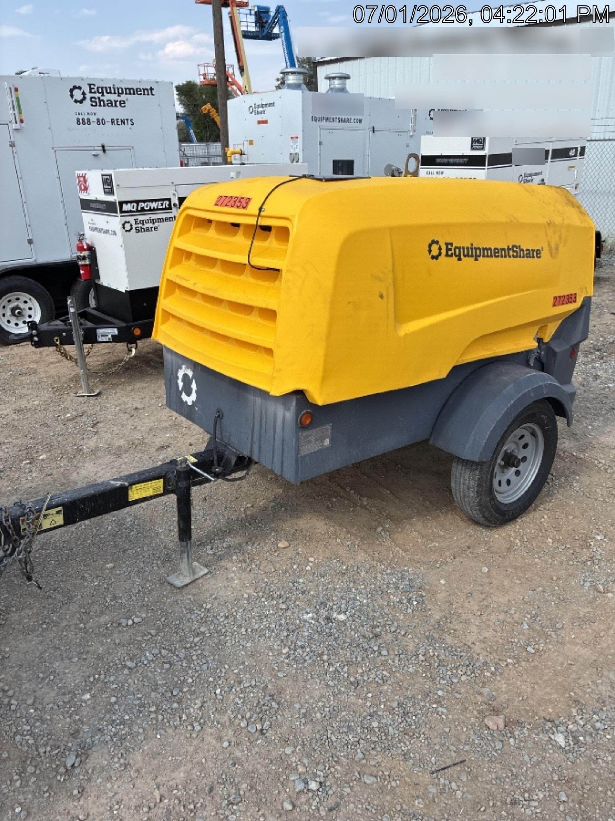 2022 ATLAS COPCO XAS188 CWK
